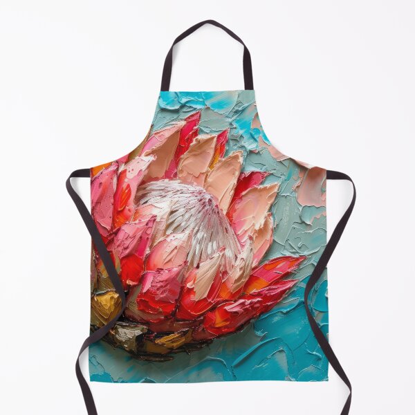 Item preview, Burst of Awakening: Protea in Impasto designed and sold by DHarmonyStudio.