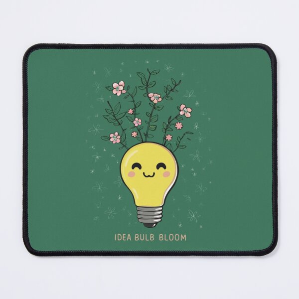 Item preview, Idea Bulb Bloom - Kawaii designed and sold by Rockin-Rainbow.