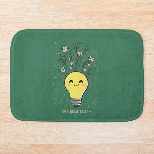 Item preview, Idea Bulb Bloom - Kawaii designed and sold by Rockin-Rainbow.