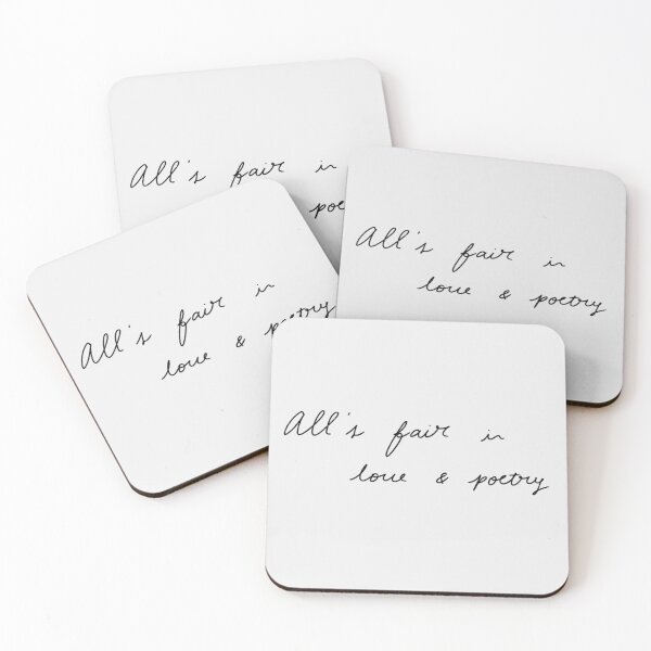 Item preview, Alls fair in love and poetry ttpd designed and sold by Agapeart111.