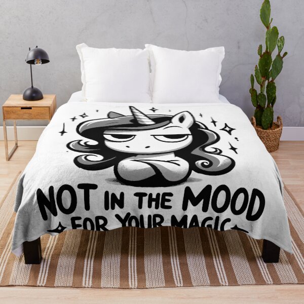 Item preview, Sassy Unicorn: Not in the Mood for Your Magic designed and sold by Designowner.