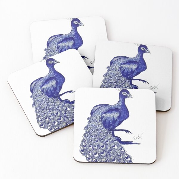 Item preview, Blue peacock designed and sold by RanyMelo.