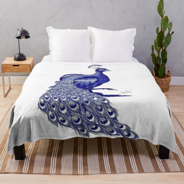 Item preview, Blue peacock designed and sold by RanyMelo.