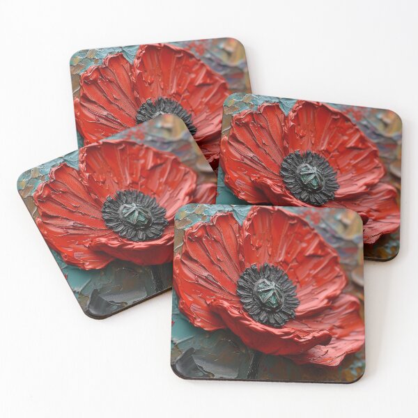 Item preview, Remembrance Bloom: ANZAC's Poppy designed and sold by DHarmonyStudio.