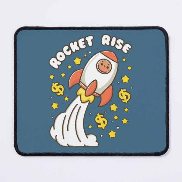 Item preview, Rocket Rise - Kawaii designed and sold by Rockin-Rainbow.