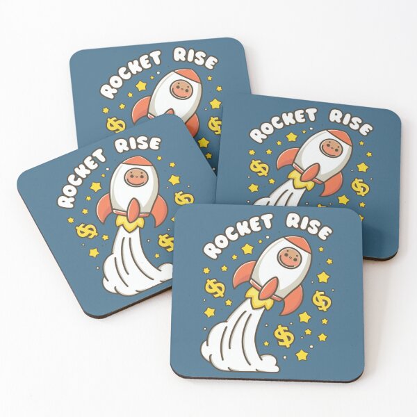 Item preview, Rocket Rise - Kawaii designed and sold by Rockin-Rainbow.