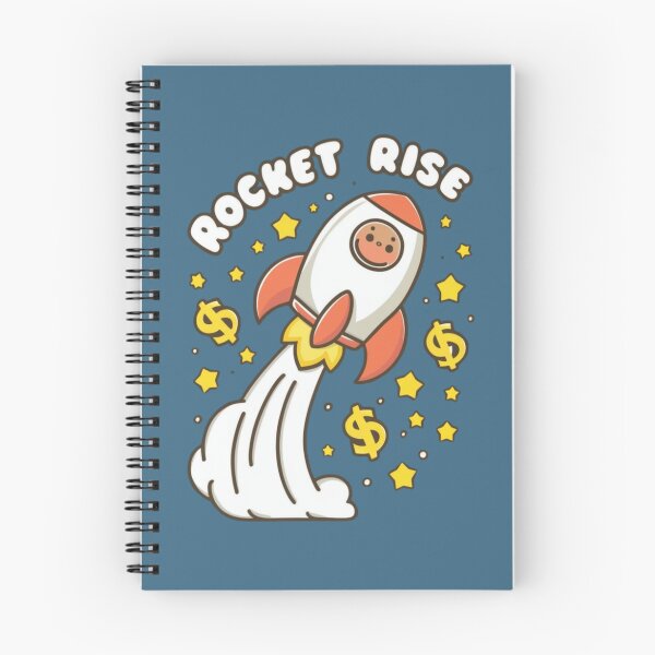 Item preview, Rocket Rise - Kawaii designed and sold by Rockin-Rainbow.