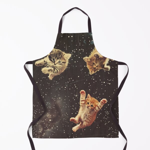 Item preview, Funny Cat Kittens in Space Cute Retro Art Vintage designed and sold by LVTFCOarts.