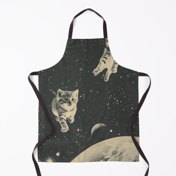 Item preview, Cat Kittens in Space Cute Retro Art Vintage Funny designed and sold by LVTFCOarts.