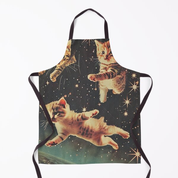 Item preview, Funny Cat Kittens in Space Cute Retro Art Vintage Adorable designed and sold by LVTFCOarts.