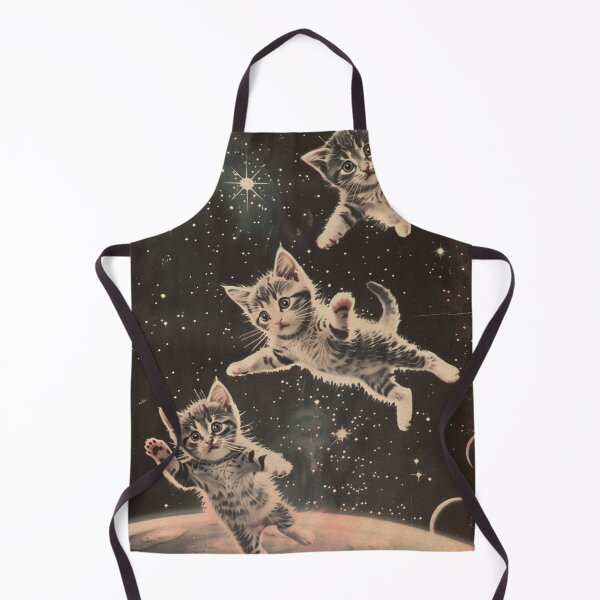 Item preview, Retro Art Kittens Cat in Space Cute Vintage Funny Adorable designed and sold by LVTFCOarts.