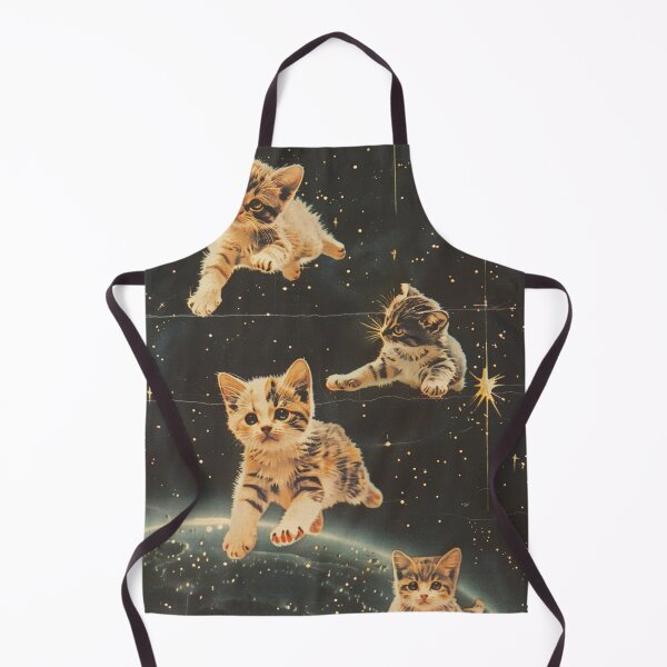 Item preview, Cute Kittens Cat in Space Funny Retro Art Vintage Adorable designed and sold by LVTFCOarts.