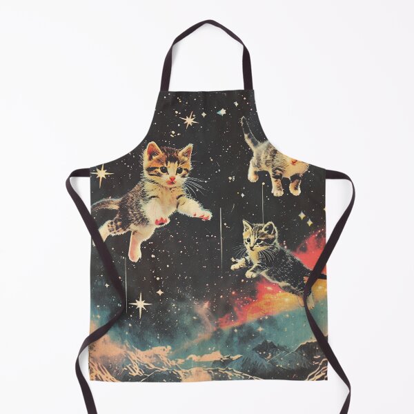 Item preview, Funny Kittens Cat in Space Cute Vintage Art Retro Adorable designed and sold by LVTFCOarts.