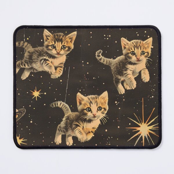 Item preview, Funny Kittens Cat in Space Cute Retro Art Vintage Adorable designed and sold by LVTFCOarts.