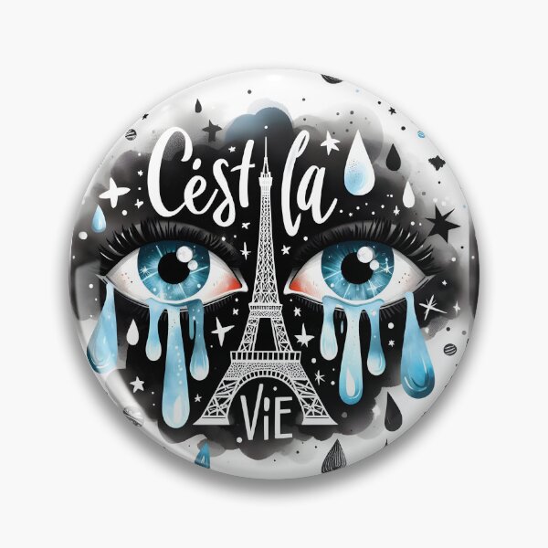 Item preview, C'est La Vie:from EgyApe Artists (1st design) designed and sold by egyape ⭐⭐⭐⭐⭐.
