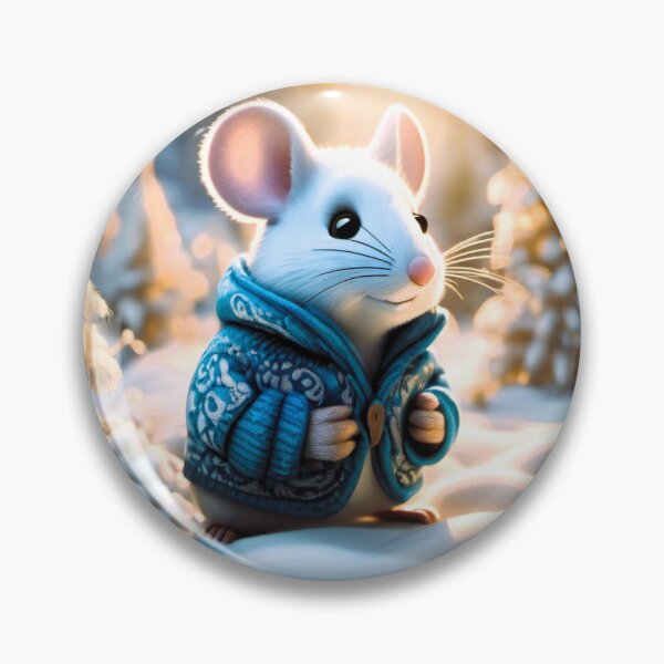 Item preview, mouse blue jacket in winter designed and sold by janjacbu.