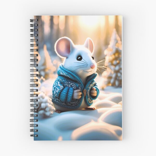Item preview, mouse blue jacket in winter designed and sold by janjacbu.
