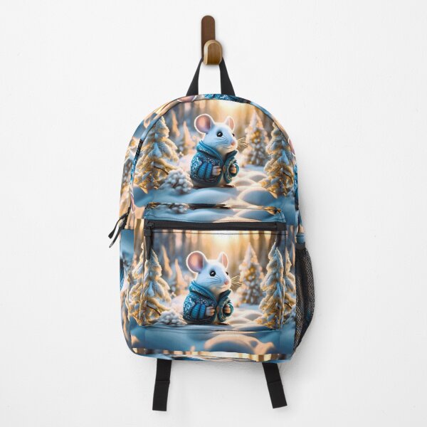 Item preview, mouse blue jacket in winter designed and sold by janjacbu.