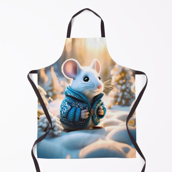 Item preview, mouse blue jacket in winter designed and sold by janjacbu.