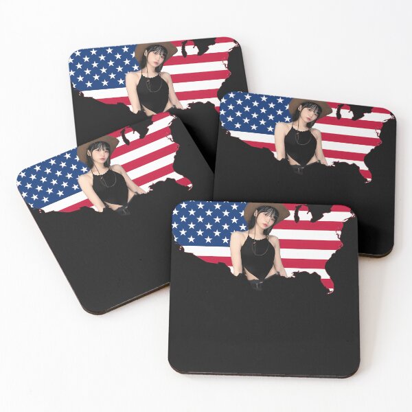 Item preview, Cowboy Kim Chae Won American Flag designed and sold by JordoDicki88.