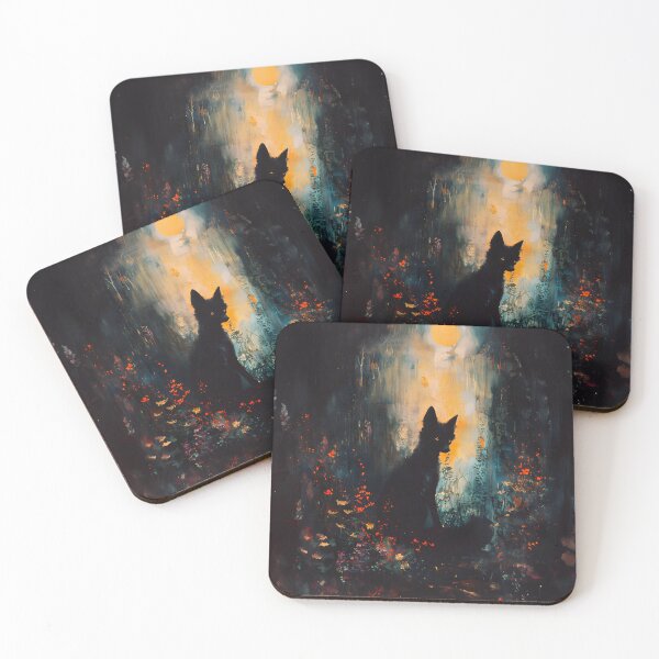 Item preview, Mystic Moonlight Fox designed and sold by Heather Maree Design Studio.