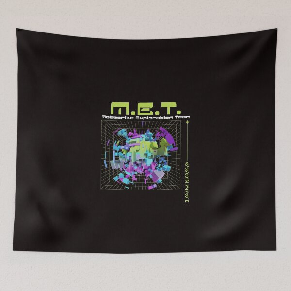 Item preview, Meteorite Collector M.E.T. Meteorite Exploration Team Meteorite T-Shirt designed and sold by MeteorFactory.