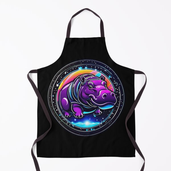 Item preview, Neon Space Hippo designed and sold by pUNKnown.