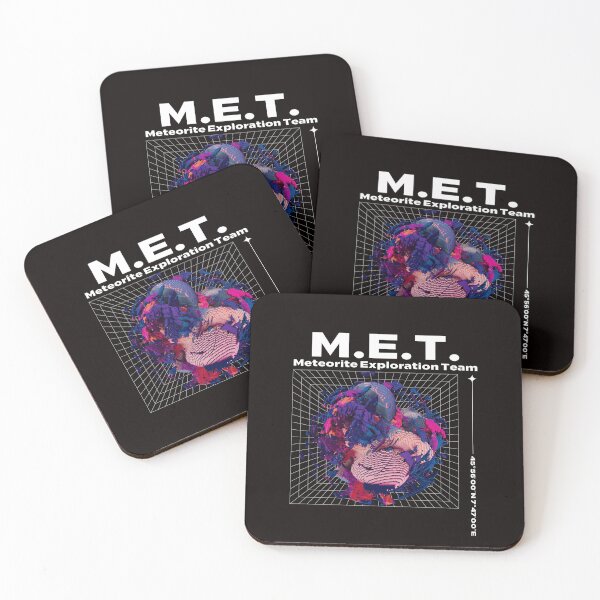 Item preview, Meteorite Collector M.E.T. Meteorite Exploration Team Meteorite T-Shirt designed and sold by MeteorFactory.