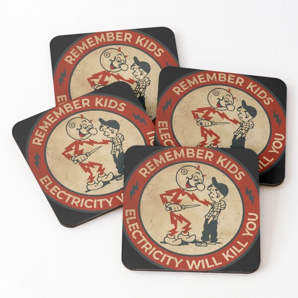 Item preview, Electricity Will Kill You Kids Vintage designed and sold by SophieDavidd.