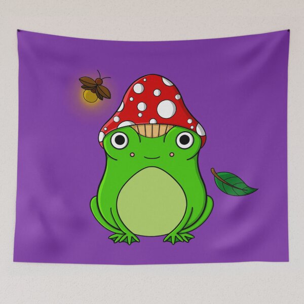 Item preview, Rana con sombrero de hongo designed and sold by Skylar Bailey.