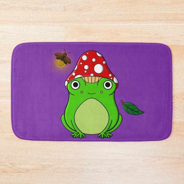 Item preview, Frog with a Mushroom Hat designed and sold by Skylar  Bailey.