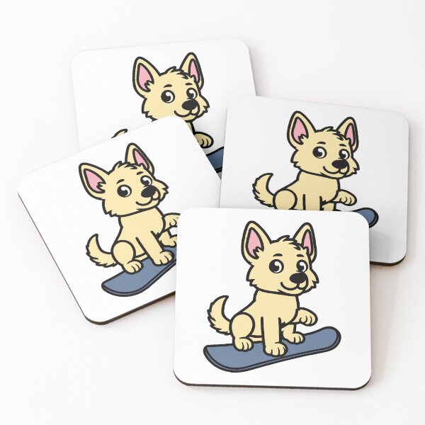 Item preview, Snowboarding K9 designed and sold by DesignsByKazu.