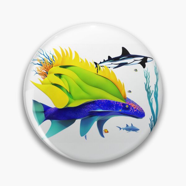 Item preview, SHARKS, ORCAS AND A DIFFERENT FISH designed and sold by glauco54.