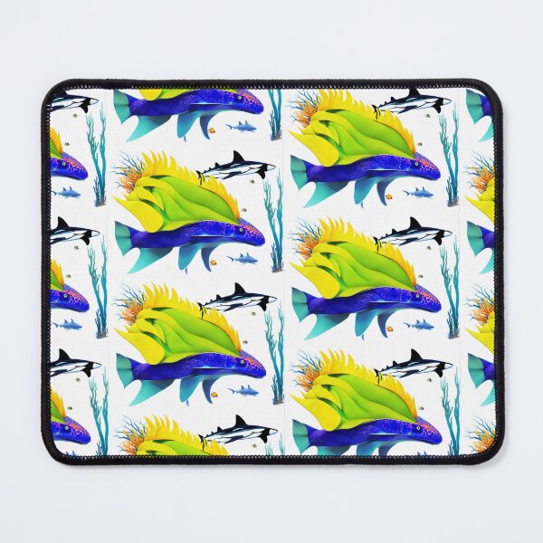 Item preview, SHARKS, ORCAS AND A DIFFERENT FISH designed and sold by glauco54.