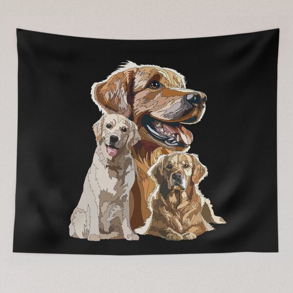 Item preview, Golden Labradors designed and sold by Just-Arts-4U.