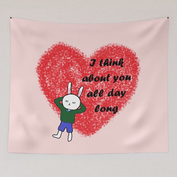 Item preview, I think about you all day long designed and sold by zzzozzo.