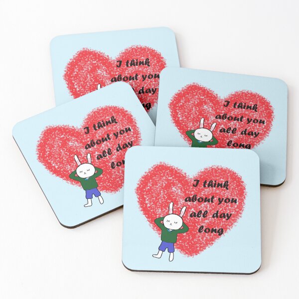 Item preview, I think about you all day long designed and sold by zzzozzo.