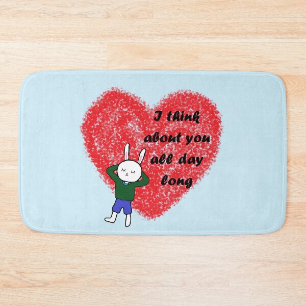 Item preview, I think about you all day long designed and sold by zzzozzo.