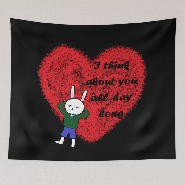 Item preview, I think about you all day long designed and sold by zzzozzo.