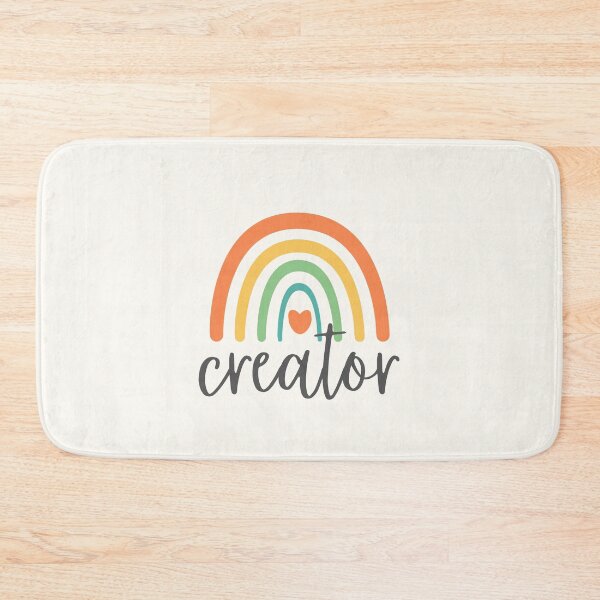 Item preview, Creator - Colorful Rainbow - Heart - Career designed and sold by patternjp.