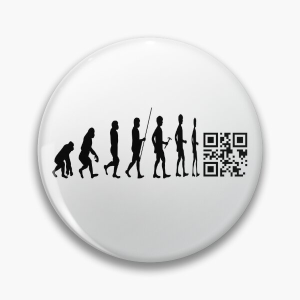 Item preview, Digital Human Evolution - QR Code designed and sold by LeNew.
