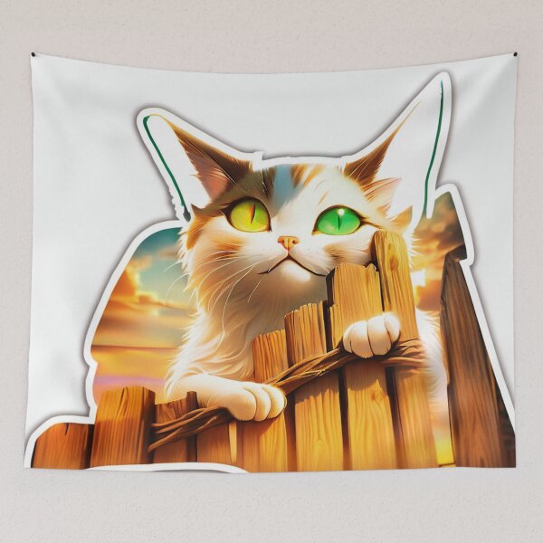 Item preview, A cat in the field designed and sold by glauco54.
