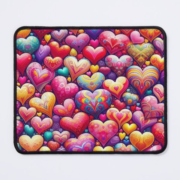 Item preview, Many colorful hearts designed and sold by bernhagen.