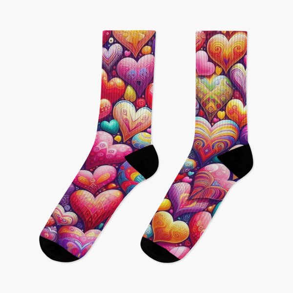 Item preview, Many colorful hearts designed and sold by bernhagen.