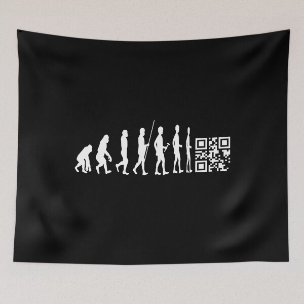 Item preview, QR Code - Digital Human Evolution designed and sold by LeNew.