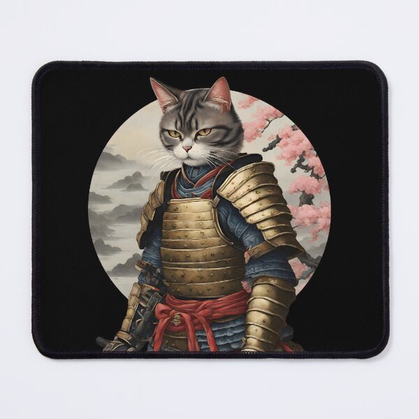 Item preview, Cat Samurai designed and sold by YUI Works.