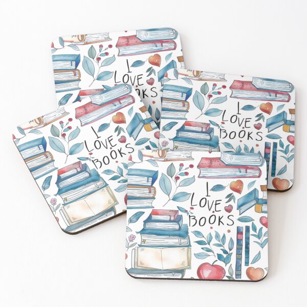 Item preview, I Love Books designed and sold by LoLoCreation82.