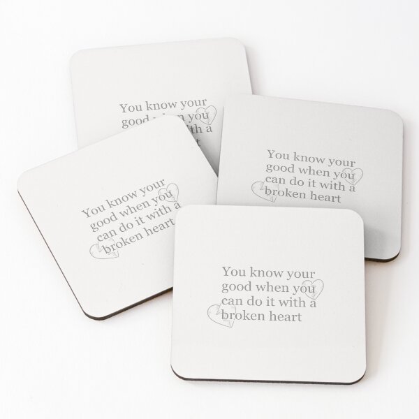 Item preview, I can do it with a broken heart lyrics, ttpd  designed and sold by cranberryrose22.