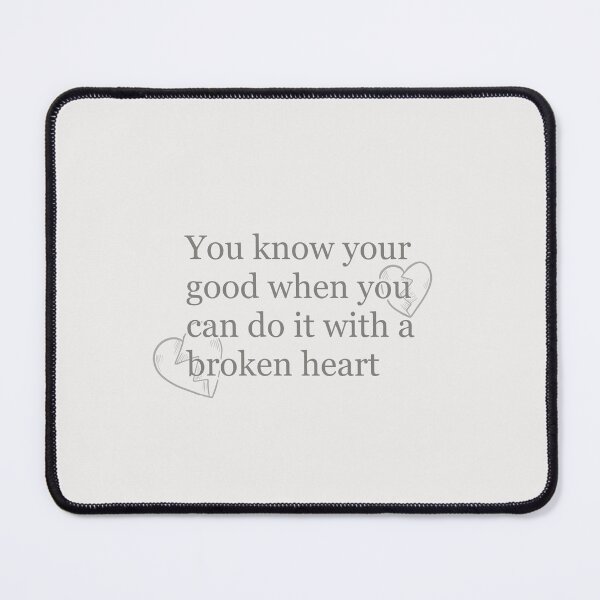Item preview, I can do it with a broken heart lyrics, ttpd  designed and sold by cranberryrose22.