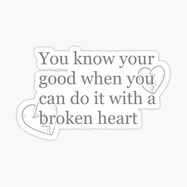 Item preview, I can do it with a broken heart lyrics, ttpd  designed and sold by cranberryrose22.